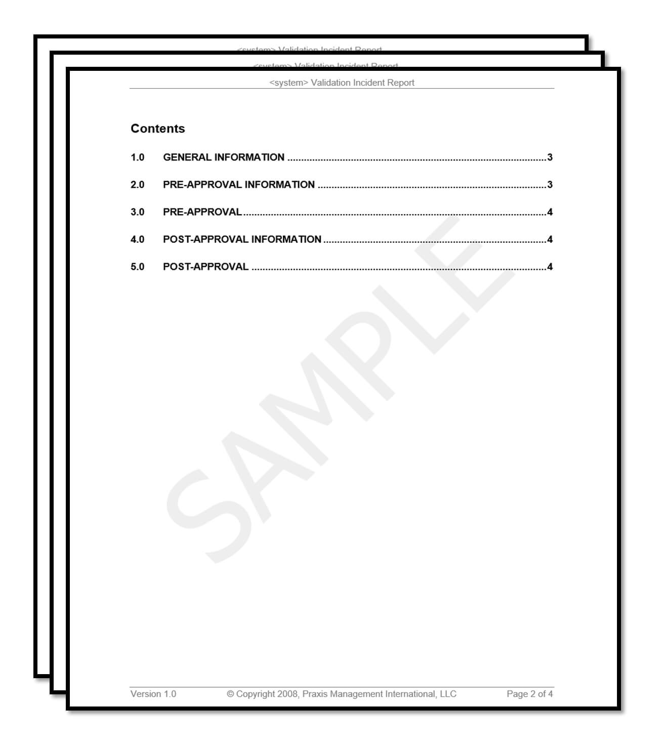 Csv Template – Validation Incident Report (V 1) For Deviation Report Template