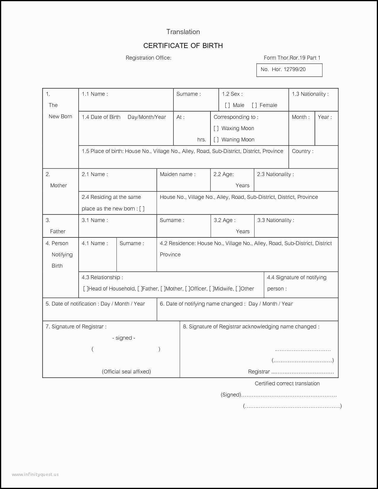 Cuban Birth Certificate Simplistic 10 Best Of Mexican In Mexican Marriage Certificate Translation Template