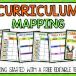 Curriculum Mapping – Grab A Free, Editable Template Now! In Blank Curriculum Map Template