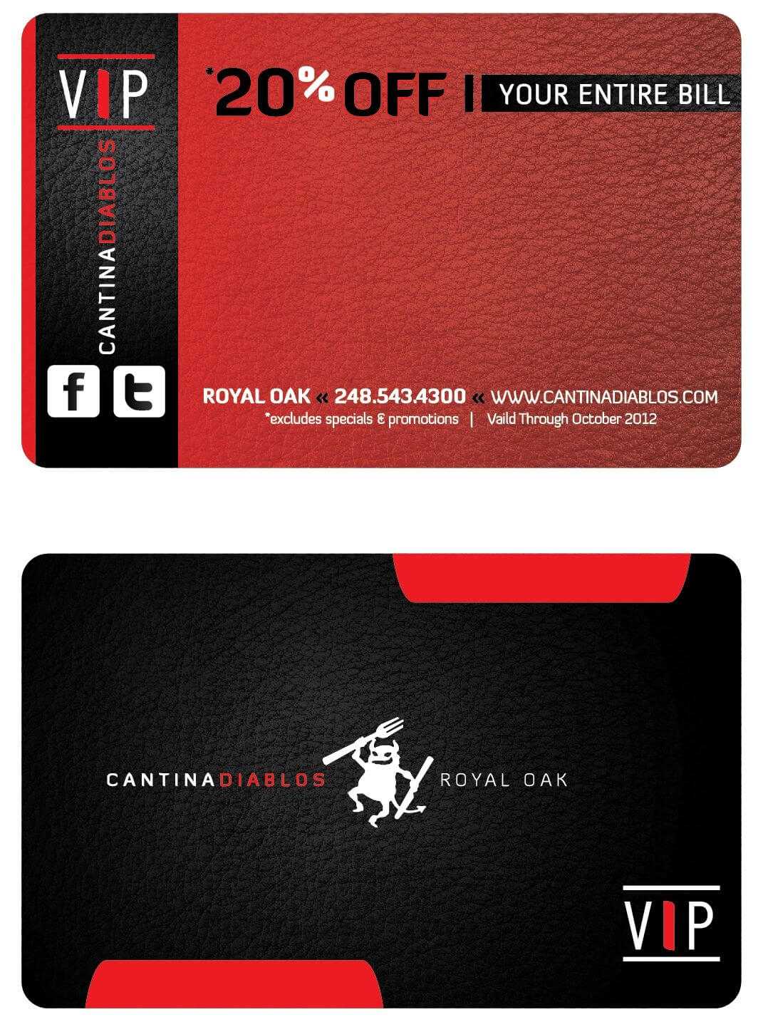 Custom Plastic Frequent Diner Discount Card Printed On Pvc With Frequent Diner Card Template