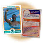 Custom Swimming Cards – Retro 75™ Series Starr Cards Inside Free Sports Card Template