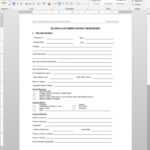 Customer Contact Worksheet Template | Sl1030 4 For Customer Contact Report Template