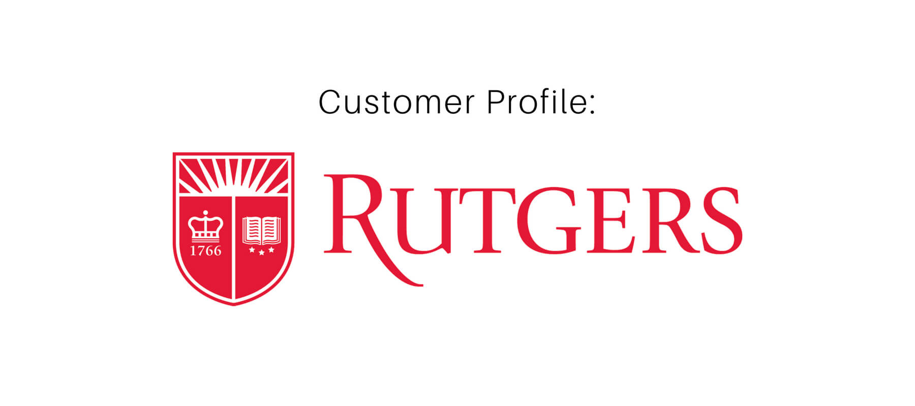 Customer Profile: Rutgers University In Rutgers Powerpoint Template