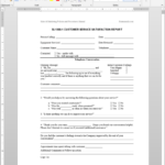 Customer Service Satisfaction Report Template | Sl1090-1 inside Report Template Word 2013