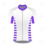 Cycling Jersey Mockup. T Shirt Sport Design Template. Road Racing.. Within Blank Cycling Jersey Template