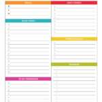 Daily Task Er In Excel Todo List Template Weekly Project Within Daily Task List Template Word