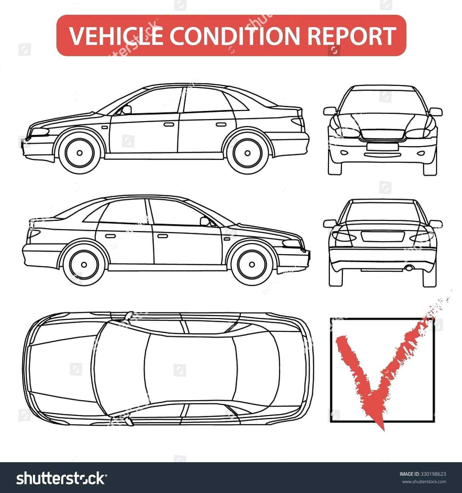 Damage Report Template – Wovensheet.co With Regard To Car Damage Report Template