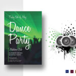 Dance Party Flyer Template Within Dance Flyer Template Word