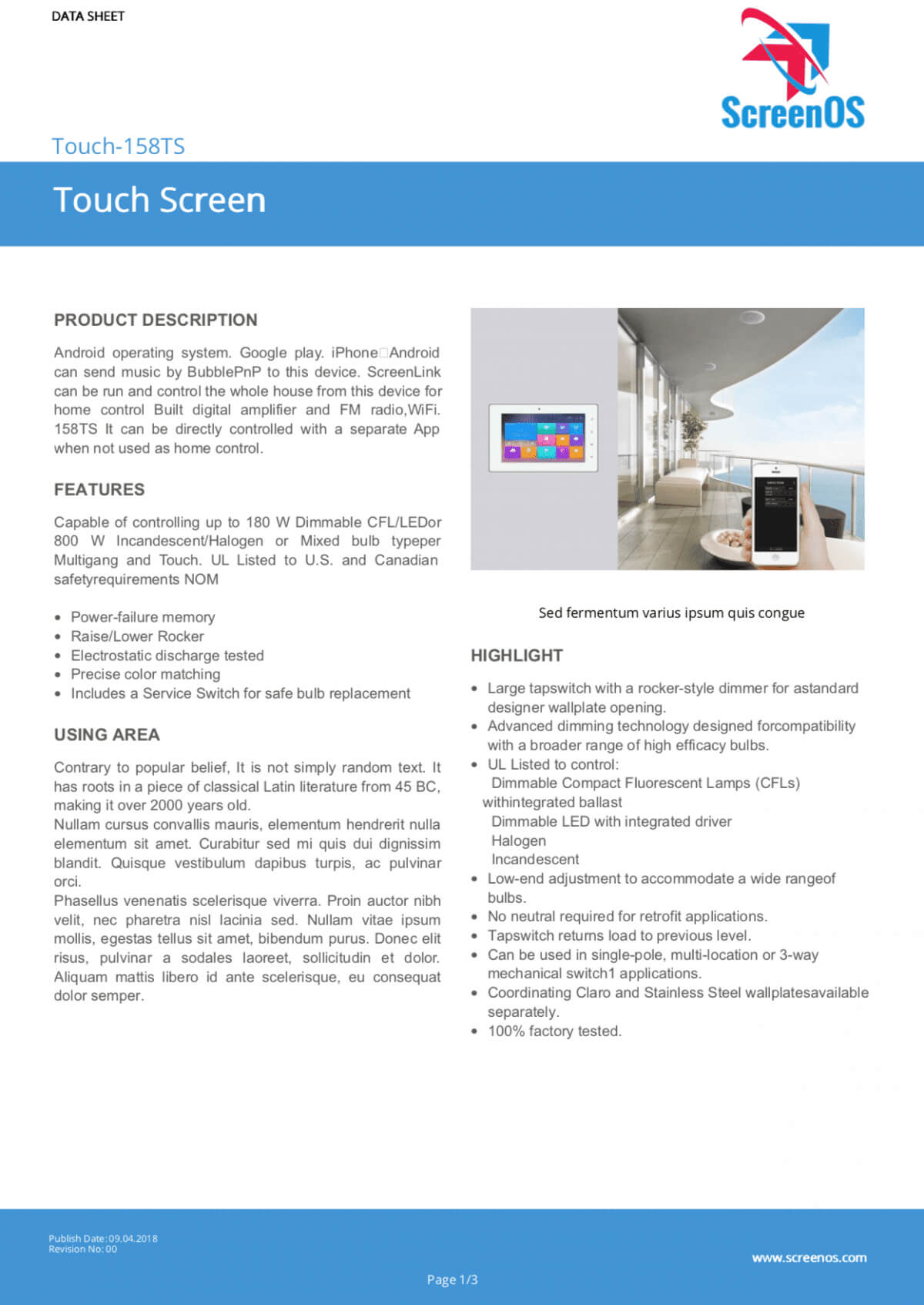 Data Sheet Archives – Page 4 Of 6 – Tdsmaker Intended For Datasheet Template Word