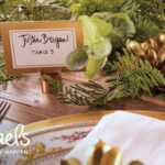 David Tutera™ Gold Place Cards With Regard To Michaels Place Card Template