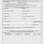 Dd Form 2505 2506 2508 2501 Instructions Courier Card For Dd Form 2501 Courier Authorization Card Template