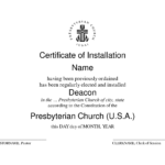 Deacon Ordination Certificate Template Modern Ordained With Ordination Certificate Template