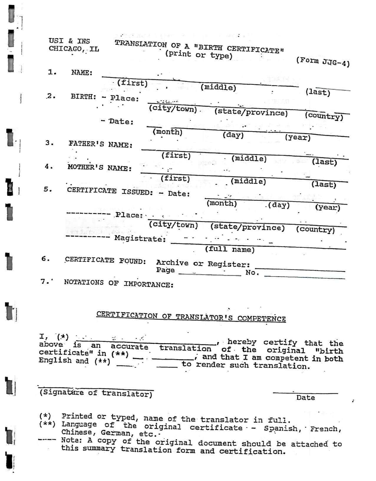 Death Certificate Format In English New Death Certificate Throughout Death Certificate Translation Template