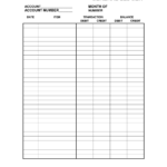 Debit And Credit Ledger Template – Google Search | Treasurer With Regard To Blank Ledger Template