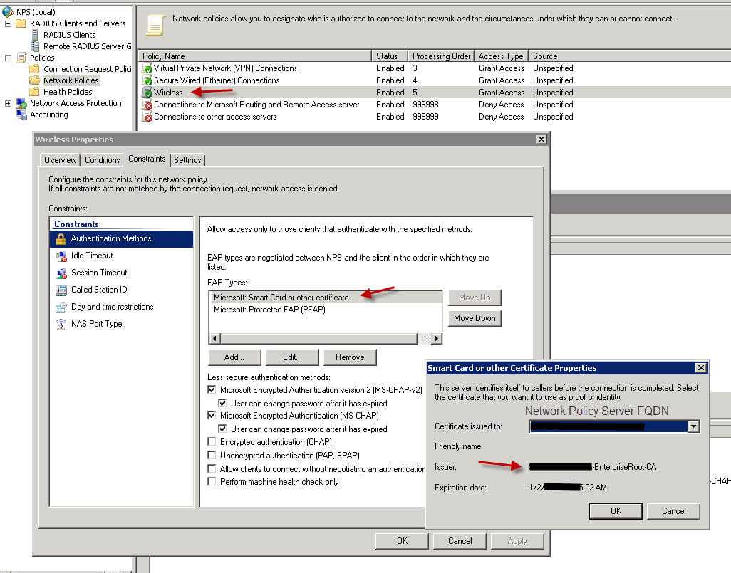 Deployment Of Certificates To Workstations For Wireless With Regard To Workstation Authentication Certificate Template