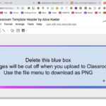 Design A Custom Google Classroom Header Within Classroom Banner Template