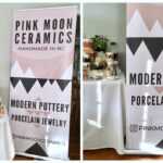 Design A Professional Retractable Pop Up Banner Using Canva Within Staples Banner Template