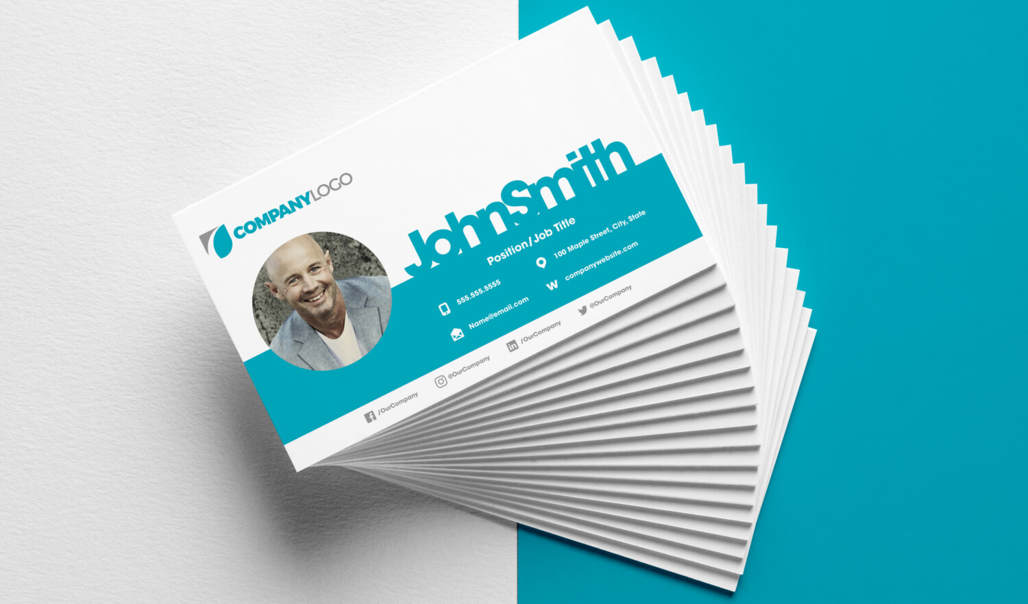 Design Print Ready Business Cards With Gimp | Logosnick With Regard To Gimp Business Card Template