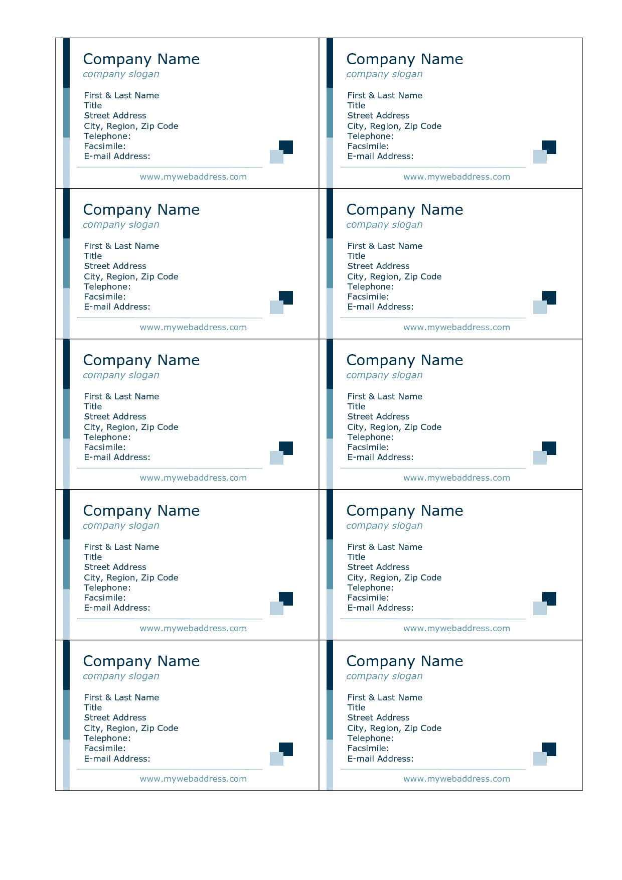 Design Your Blank Business Card Template Avery Printing Intended For Business Cards Templates Microsoft Word