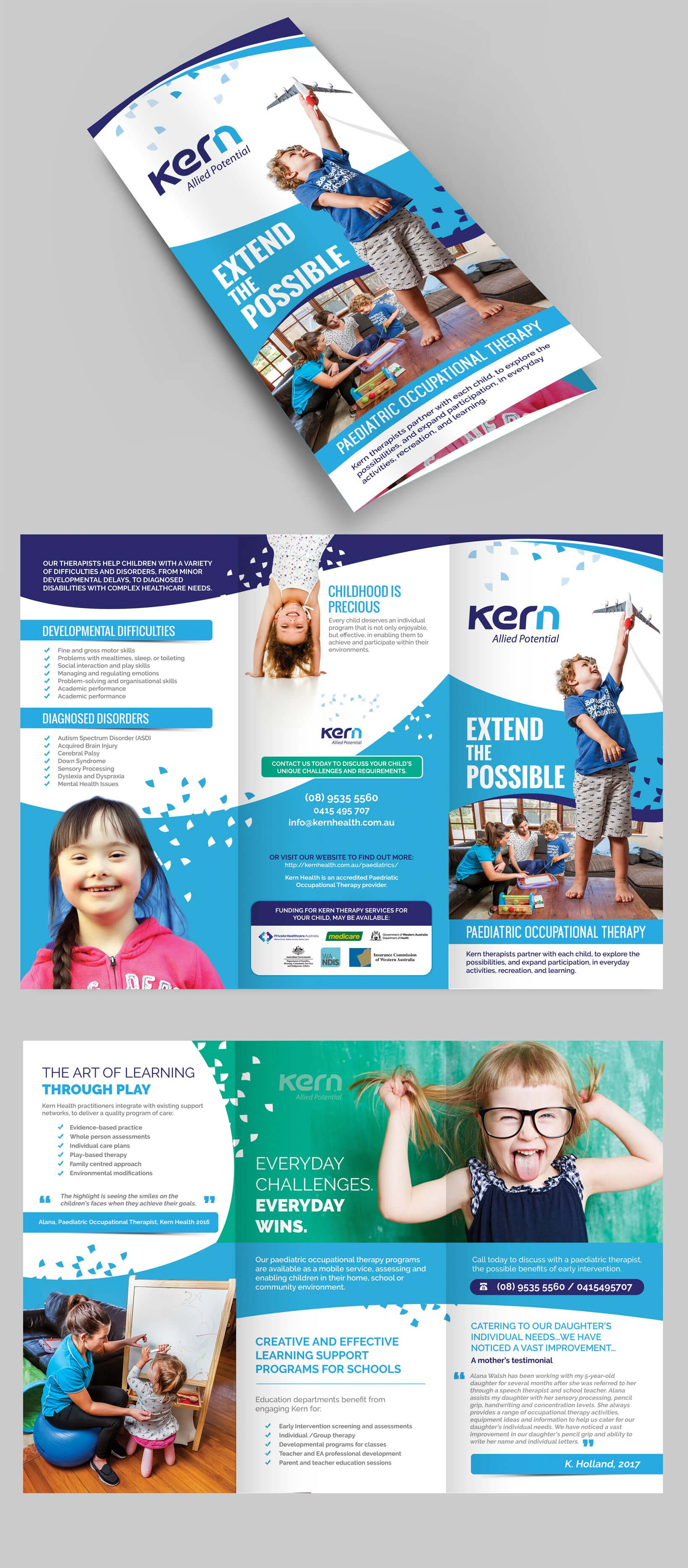 Designs | Brochure Needed To Help Educate Families On With Regard To School Brochure Design Templates