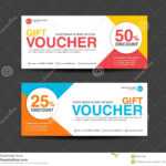 Discount Voucher Template, Coupon Design,ticket, Banner In Movie Gift Certificate Template