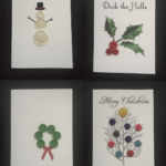 Diy Button Holiday Cards With 8 Free Downloadable Templates Pertaining To Diy Christmas Card Templates