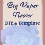 Diy Giant Paper Flowers – My Online Wedding Help Inside Recollections Card Template