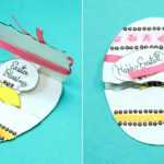 Diy Handmade Easter Card – Pop Up Easter Egg Card Regarding Easter Card Template Ks2