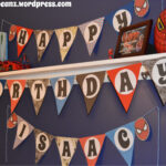 Diy Pennant Banner Template For Your Next Party! | Sweetbeanz Pertaining To Homemade Banner Template