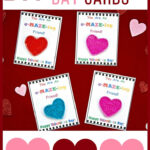 Diy Valentine's Day Cards For Kids With Free Printable Within Valentine Card Template For Kids