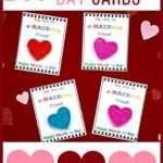 Diy Valentine's Day Cards For Kids With Free Printable Within Valentine Card Template For Kids