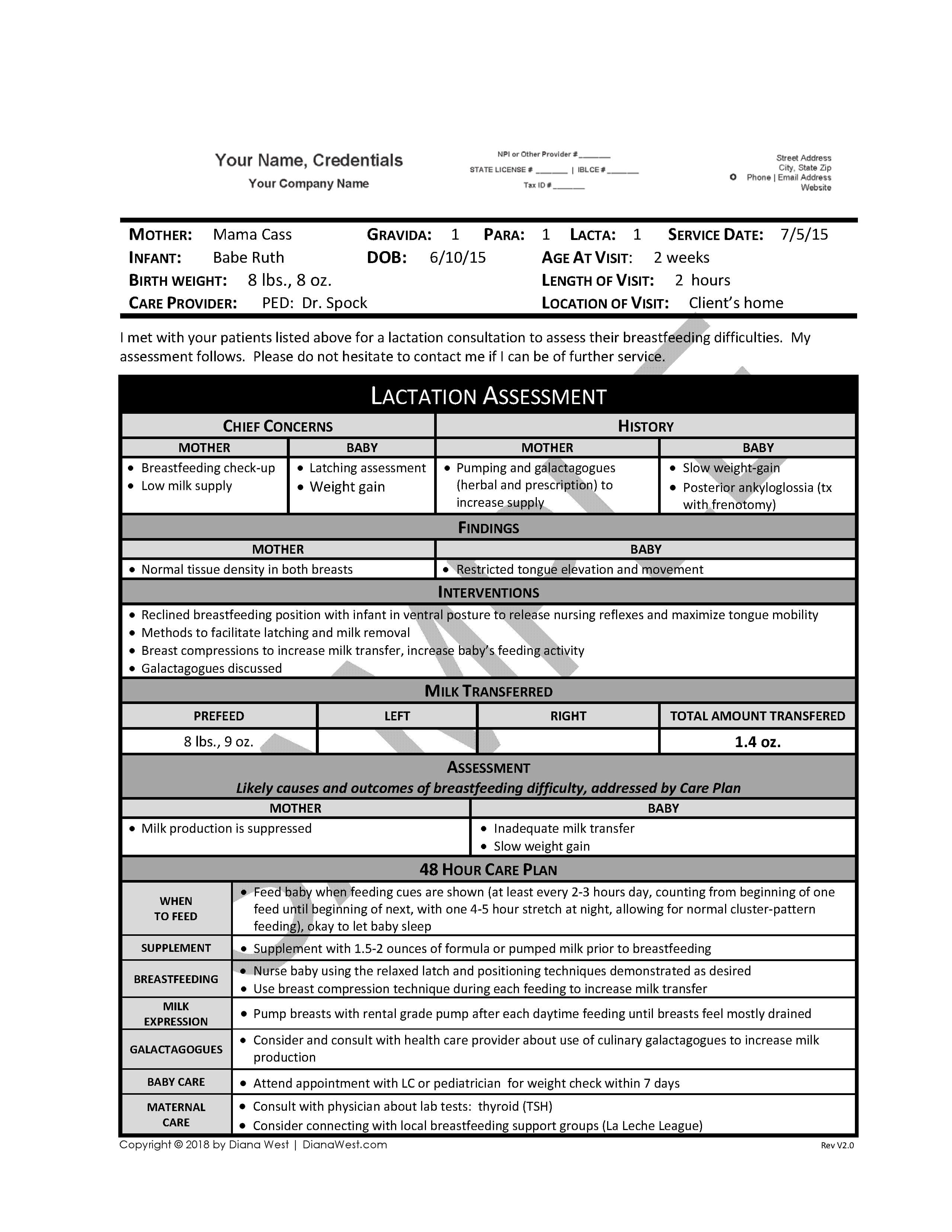 Doctor Report Template—Non Custom Header Regarding State Report Template