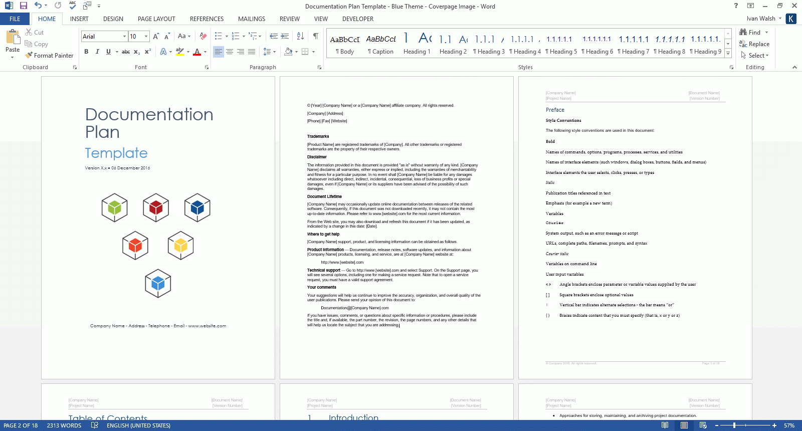 Documentation Plan Template (Ms Word/excel Wbs) – Templates In Product Requirements Document Template Word