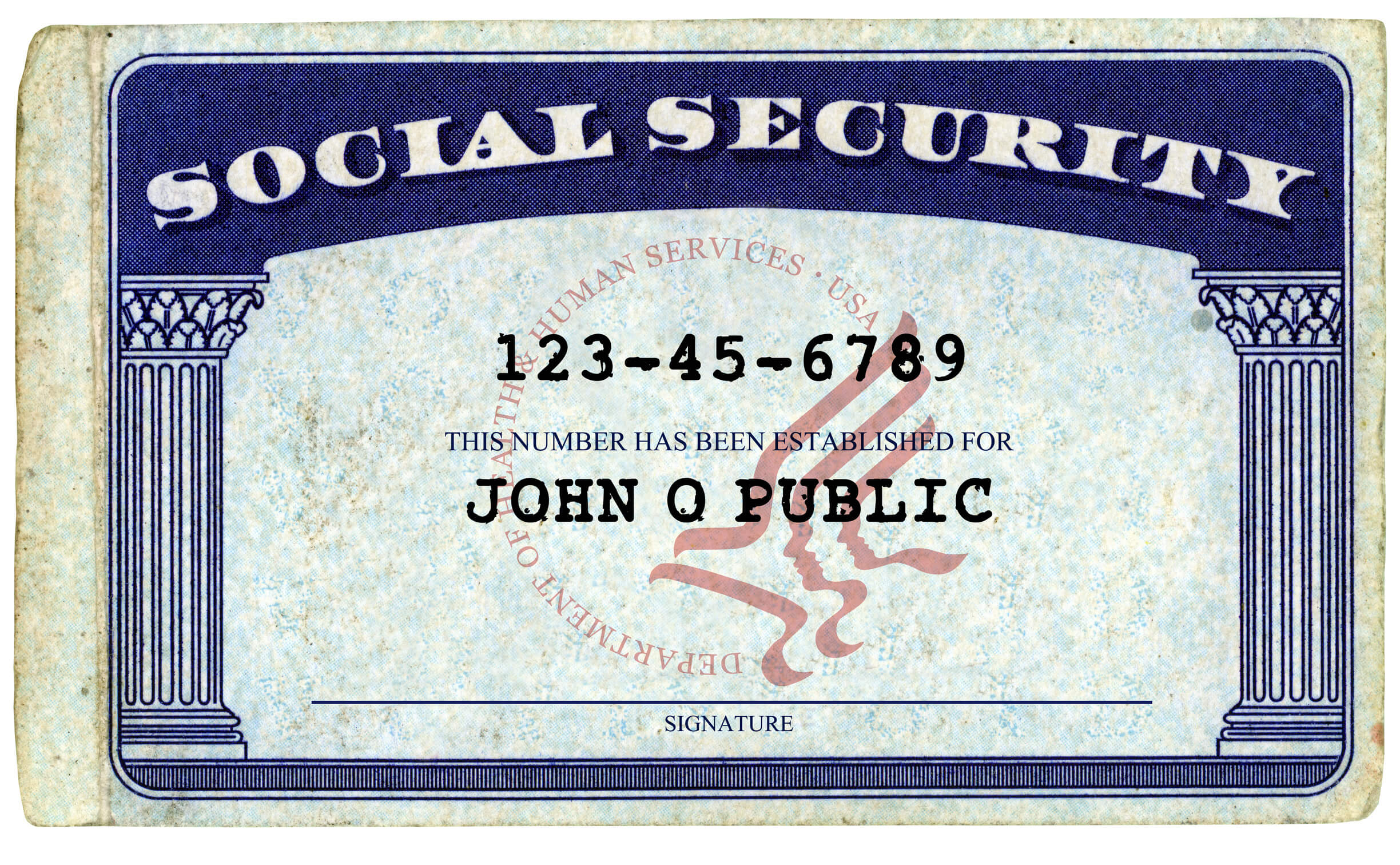 Don't Give Your Social Security Number At These Places For Editable Social Security Card Template