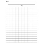 Double Bar Graph Template | Printables And Charts Within Throughout Blank Picture Graph Template