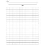 Double Bar Graph Template | Printables And Charts Within Throughout Blank Picture Graph Template