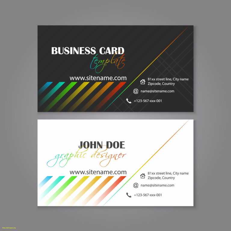 How To Make Double Sided Business Cards In Illustrator With Double