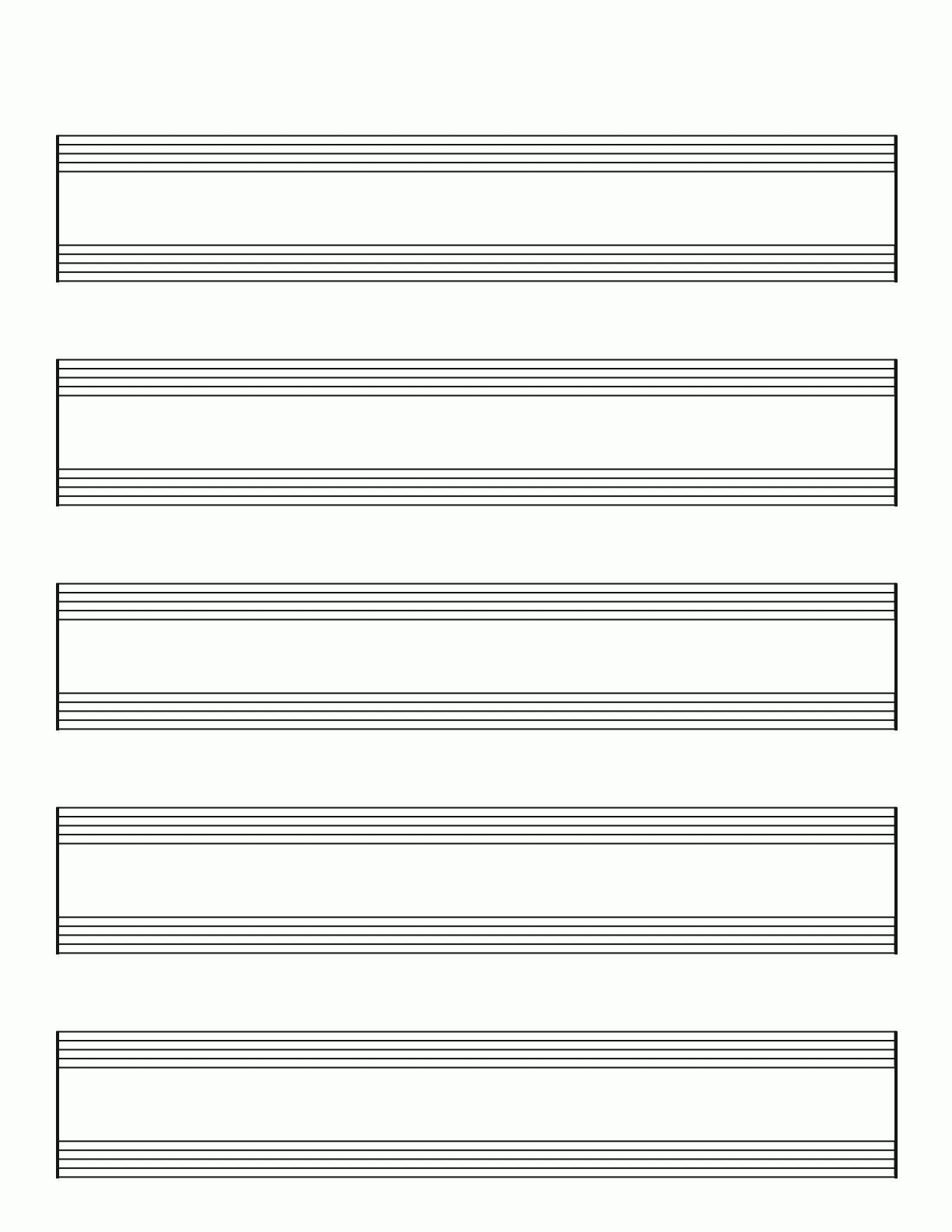 Download Blank Sheet Music - Hizir.kaptanband.co For Blank Sheet Music Template For Word