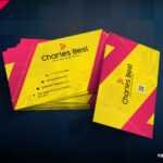 Download] Creative Business Card Free Psd | Psddaddy In Name Card Photoshop Template