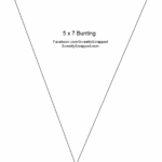 Download File – 4 X 5 Triangle Banner Template Free Png Within Triangle Banner Template Free