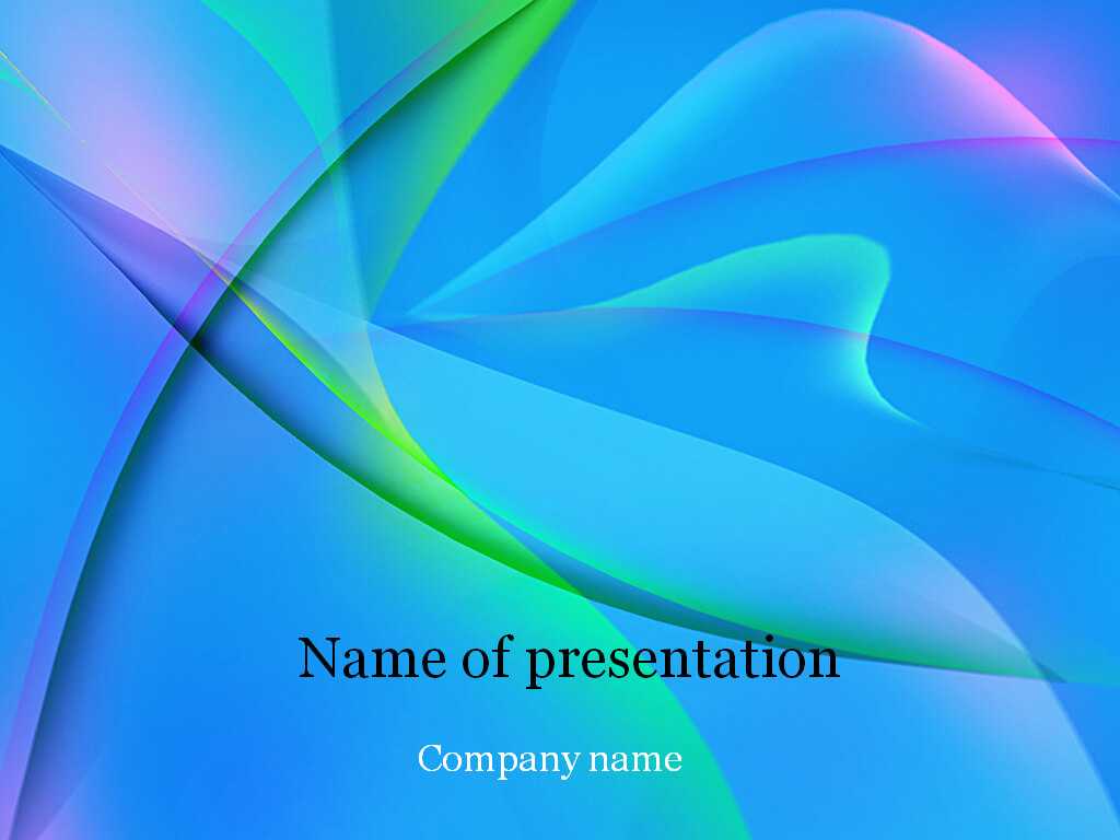 Download Free Blue Fantasy Powerpoint Template For Presentation For Microsoft Office Powerpoint Background Templates