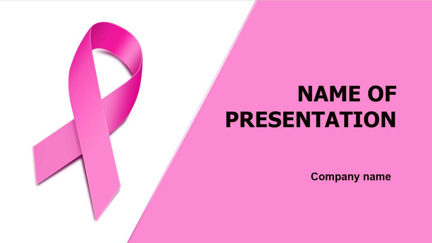 Download Free Breast Cancer Powerpoint Template And Theme inside Free Breast Cancer Powerpoint Templates