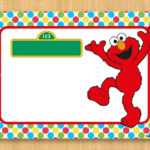 Download Free Printable Elmo Birthday Invitations | Bagvania Intended For Elmo Birthday Card Template