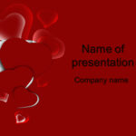 Download Free Red Heart Powerpoint Template For Your Within Valentine Powerpoint Templates Free