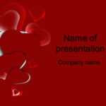 Download Free Red Heart Powerpoint Template For Your Within Valentine Powerpoint Templates Free
