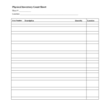 Download Inventory Checklist Template | Excel | Pdf | Rtf Throughout Blank Checklist Template Pdf