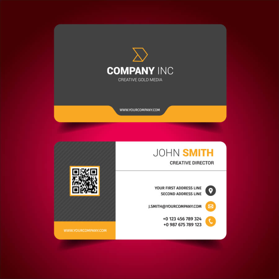 Download Modern Business Card Design Template Free Pertaining To Modern Business Card Design Templates