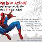 Download Now Free Template Free Printable Spiderman Birthday Throughout Superhero Birthday Card Template