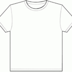 Download Or Print This Amazing Coloring Page: Best Photos Of In Blank Tee Shirt Template