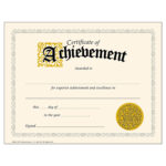 Download Pdf Achievement Certificates Templates Free In Certificate Of Accomplishment Template Free
